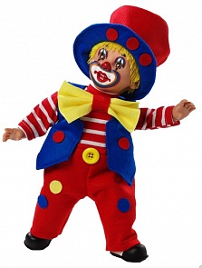 Мягконабивная кукла из серии Arias Elegance – Клоун, 38 см., в коробке (Arias, Т59773)